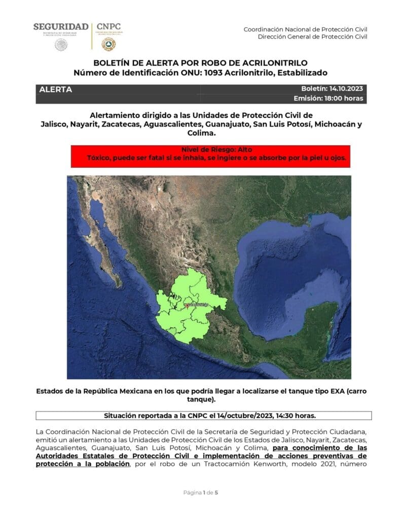 Alerta Jalisco 1