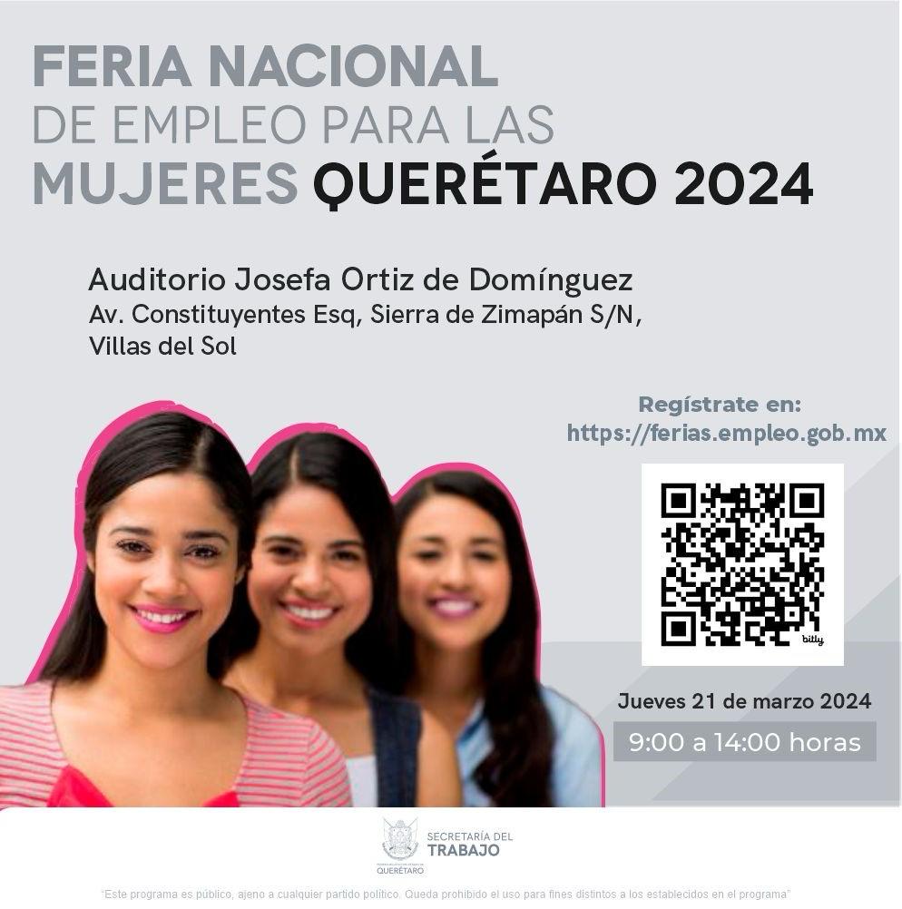 71 273 43964 114210779 19 03 ST FERIA EMPLEO MUJERES QRO