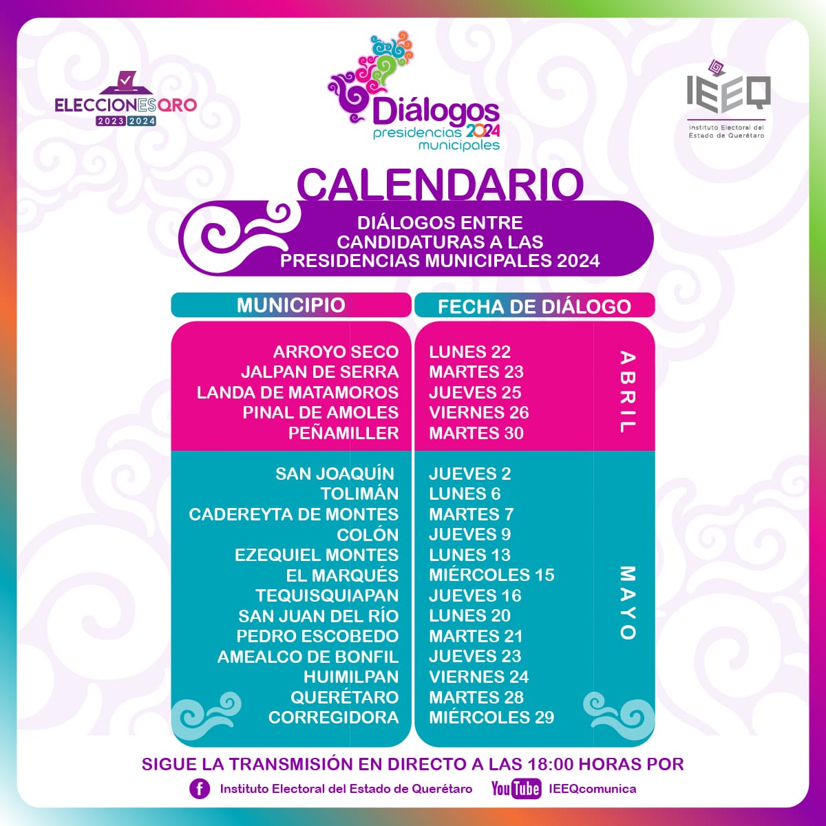 Calendario Dialogos